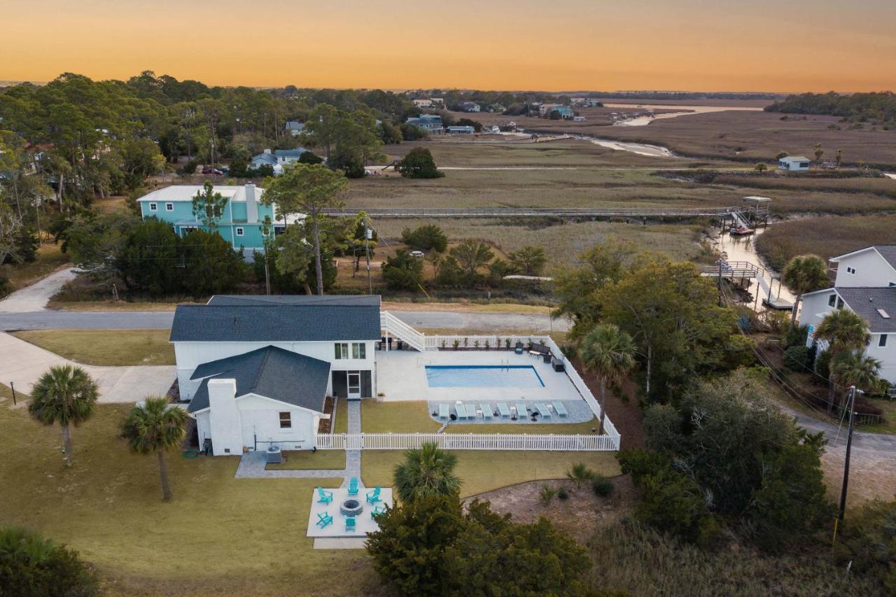 Moonlit Marsh Villa Tybee Island Exteriör bild