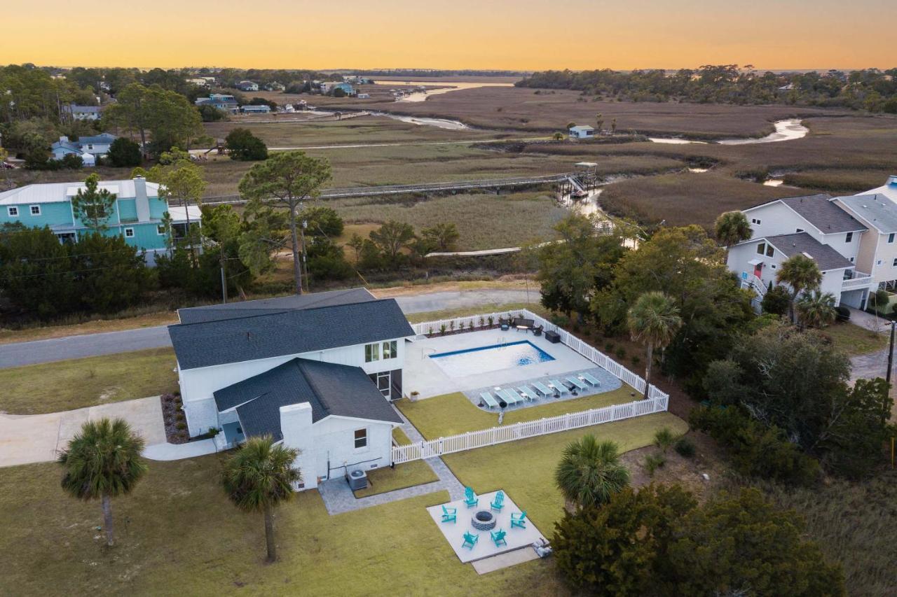 Moonlit Marsh Villa Tybee Island Exteriör bild